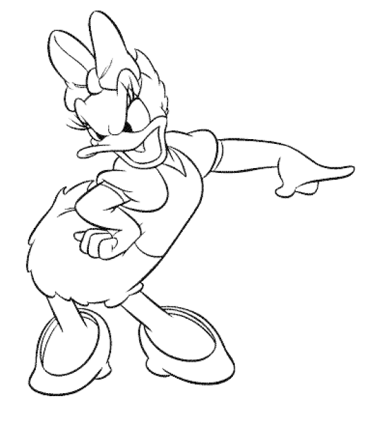 Coloring page: Donald Duck (Cartoons) #30339 - Free Printable Coloring Pages