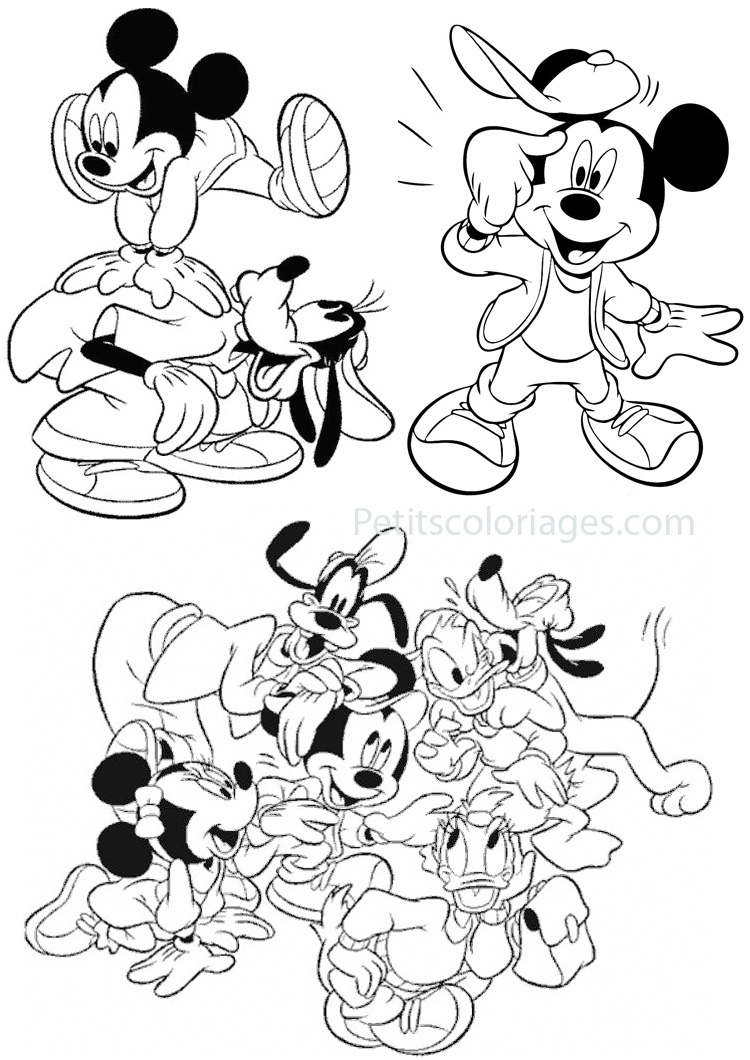 Coloring page: Donald Duck (Cartoons) #30394 - Free Printable Coloring Pages