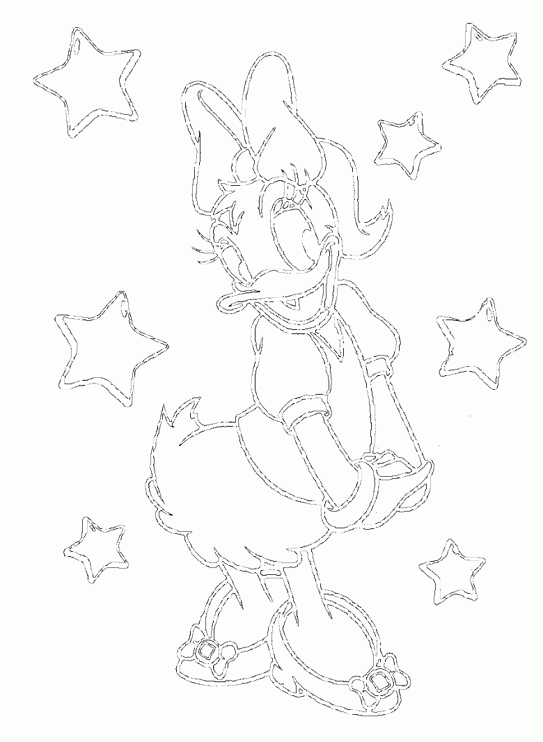 Coloring page: Donald Duck (Cartoons) #30395 - Free Printable Coloring Pages