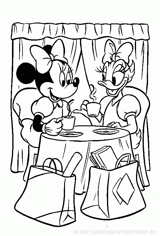 Coloring page: Donald Duck (Cartoons) #30436 - Free Printable Coloring Pages