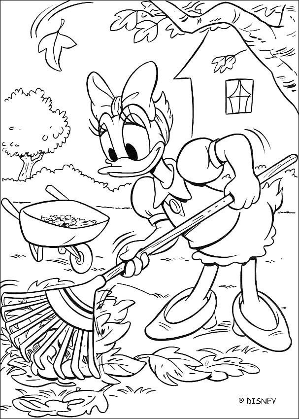 Coloring page: Donald Duck (Cartoons) #30451 - Free Printable Coloring Pages