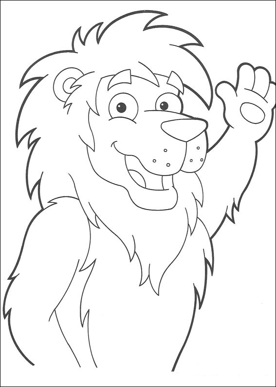 Coloring page: Dora the Explorer (Cartoons) #29737 - Free Printable Coloring Pages