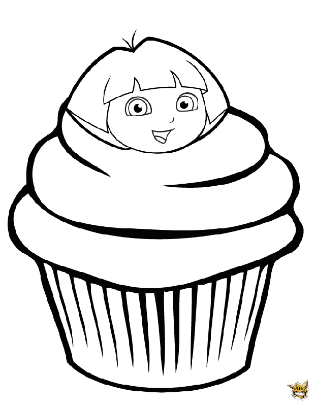 Coloring page: Dora the Explorer (Cartoons) #29876 - Free Printable Coloring Pages