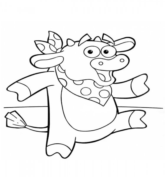 Coloring page: Dora the Explorer (Cartoons) #30057 - Free Printable Coloring Pages
