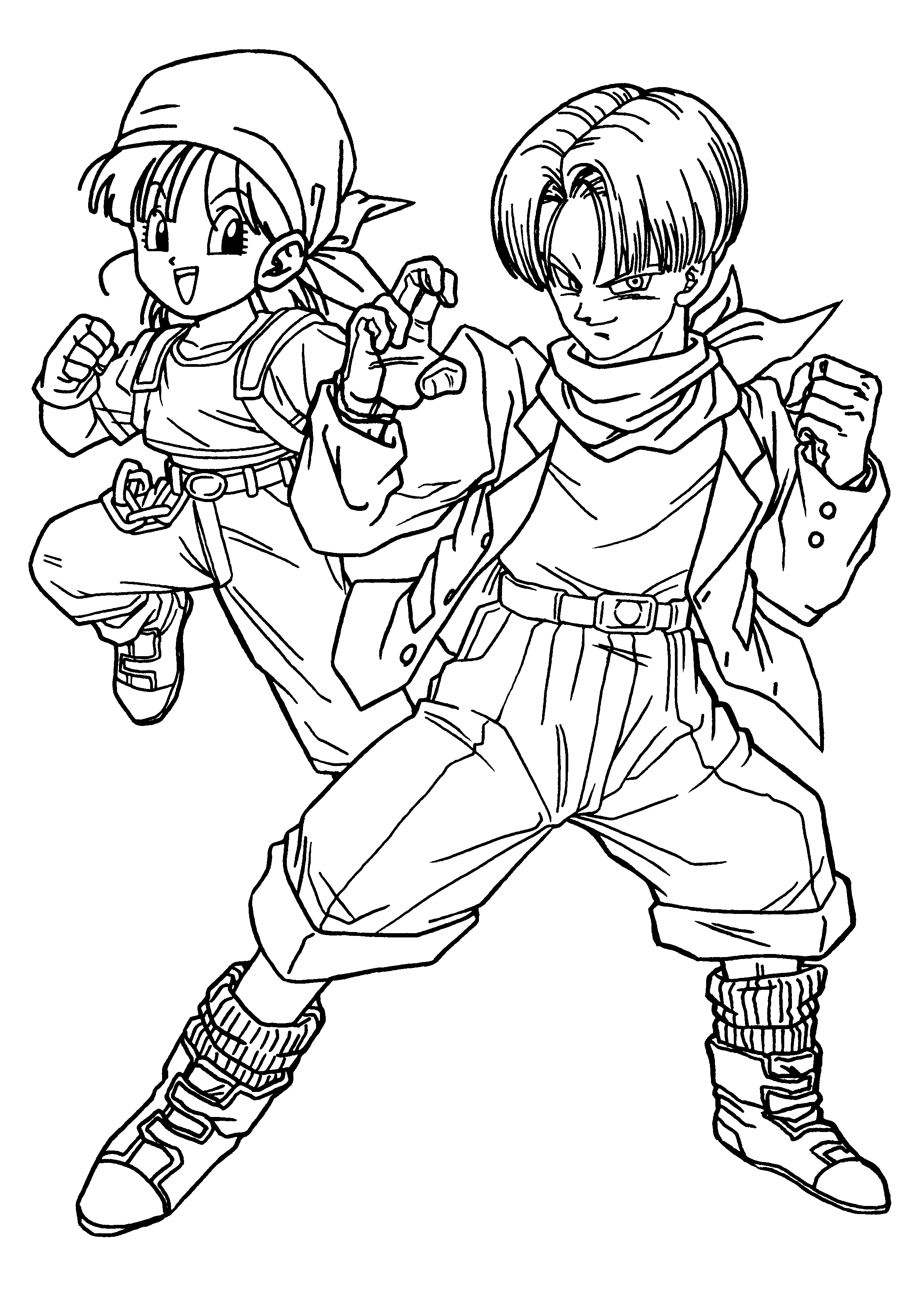 Coloring page: Dragon Ball Z (Cartoons) #38467 - Free Printable Coloring Pages