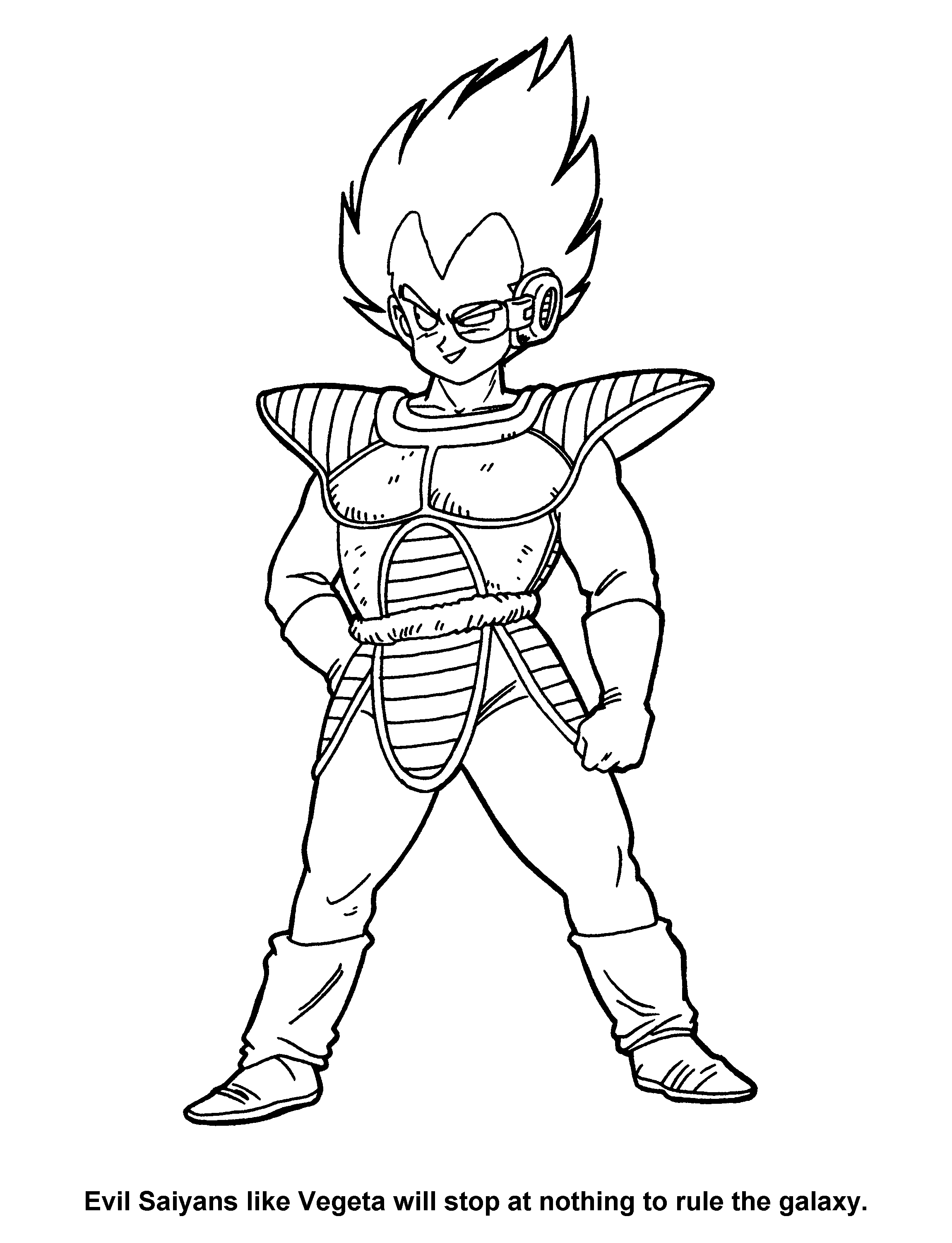 Coloring page: Dragon Ball Z (Cartoons) #38474 - Free Printable Coloring Pages
