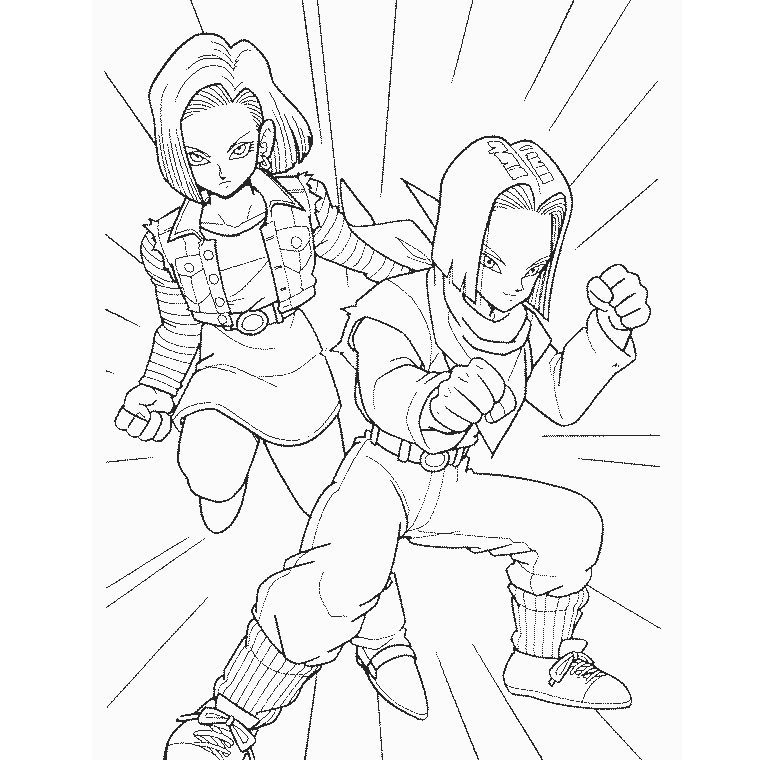 Coloring page: Dragon Ball Z (Cartoons) #38490 - Free Printable Coloring Pages