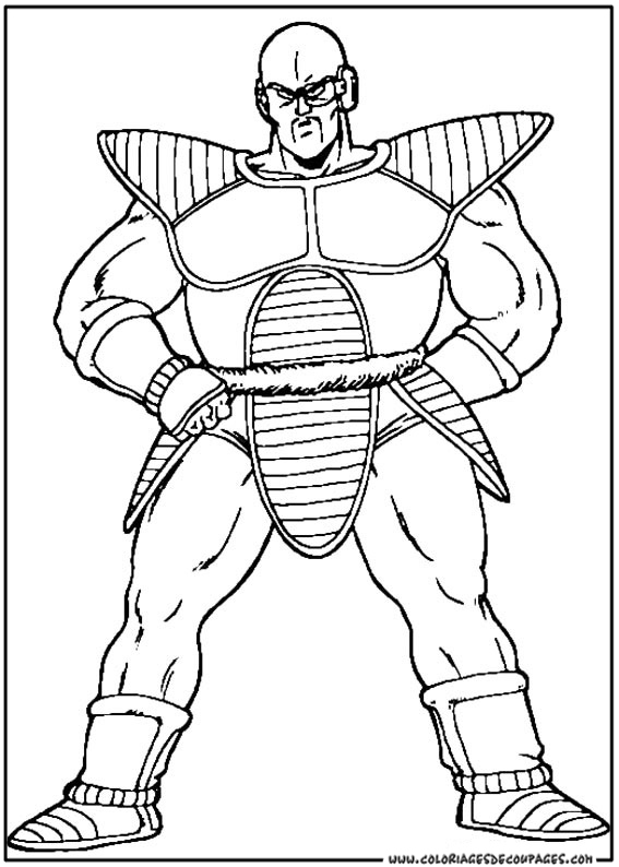 Coloring page: Dragon Ball Z (Cartoons) #38498 - Free Printable Coloring Pages