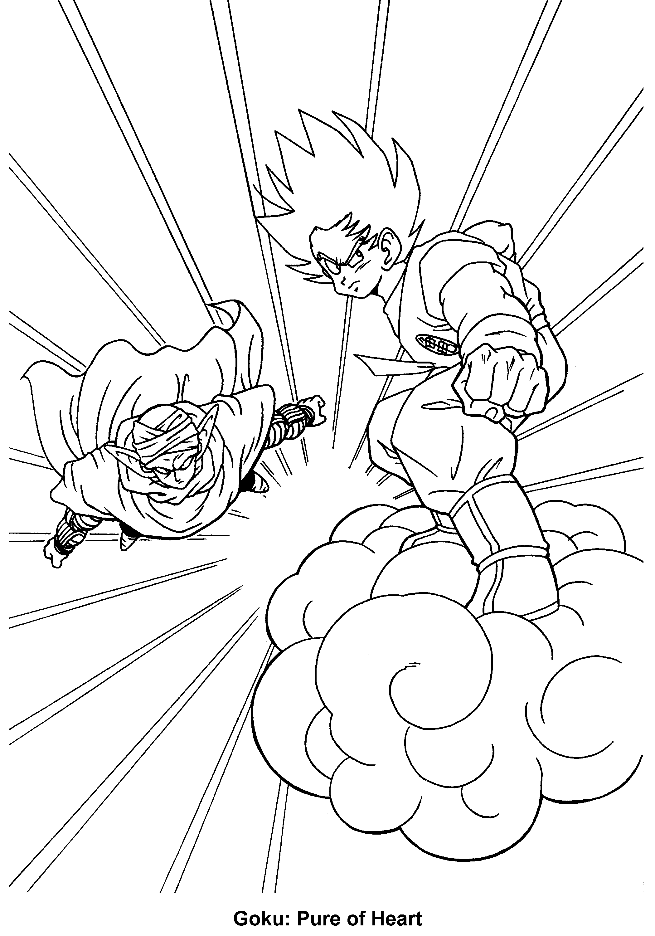 Coloring page: Dragon Ball Z (Cartoons) #38503 - Free Printable Coloring Pages