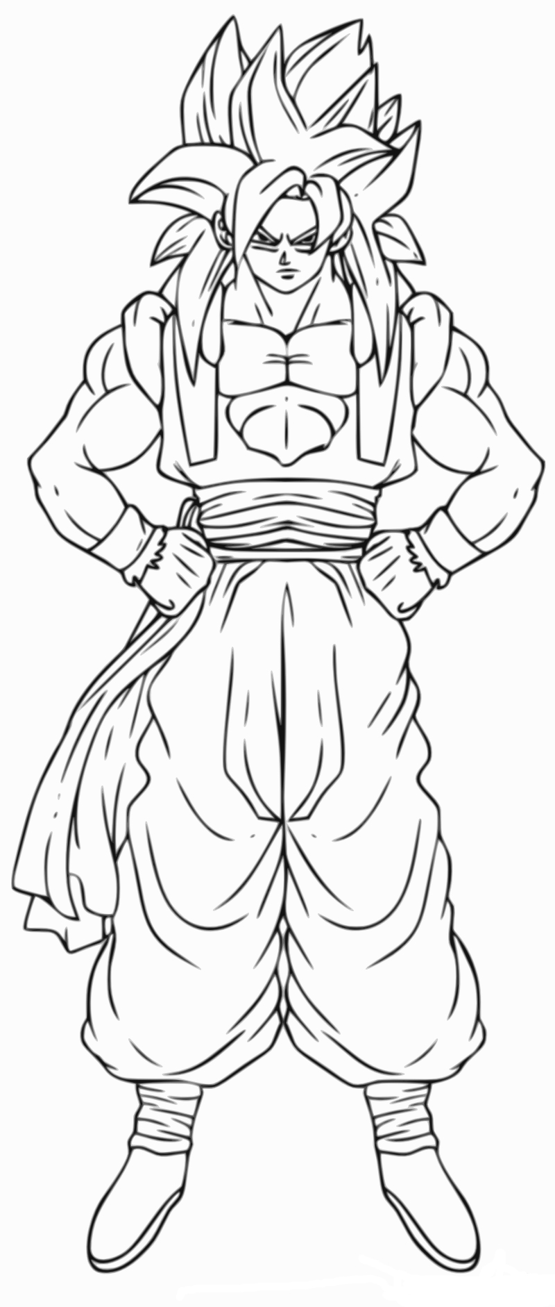 Coloring page: Dragon Ball Z (Cartoons) #38530 - Free Printable Coloring Pages