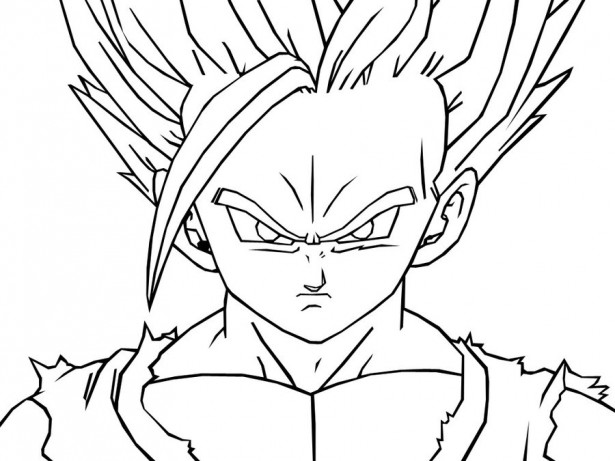 Coloring page: Dragon Ball Z (Cartoons) #38546 - Free Printable Coloring Pages