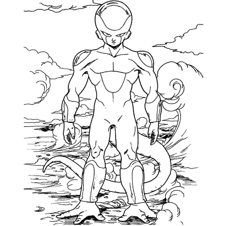 Coloring page: Dragon Ball Z (Cartoons) #38565 - Free Printable Coloring Pages
