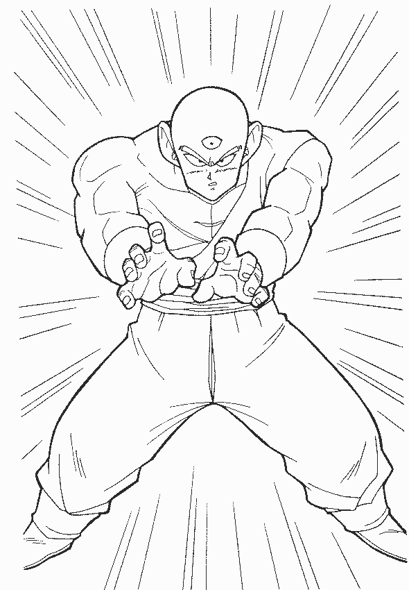 Coloring page: Dragon Ball Z (Cartoons) #38577 - Free Printable Coloring Pages