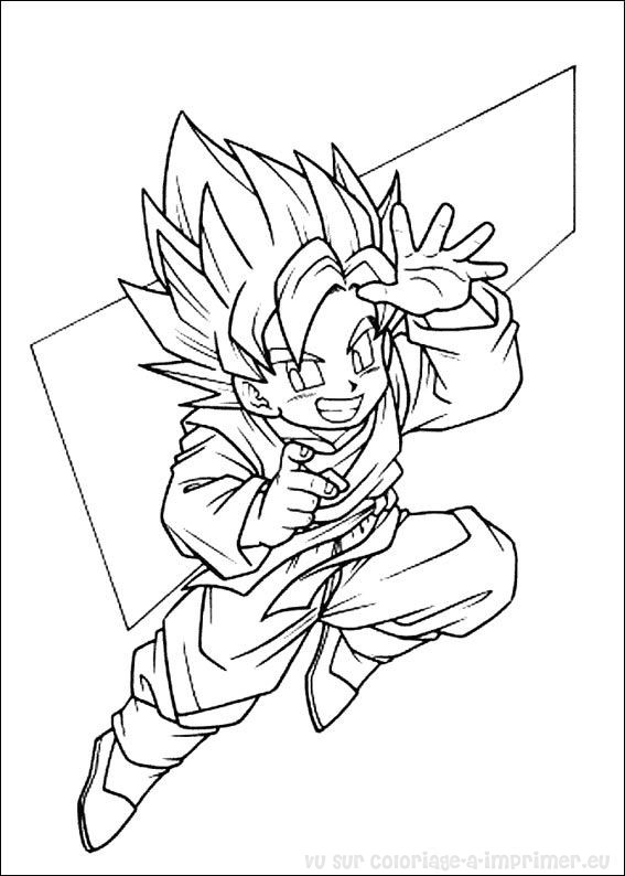 Coloring page: Dragon Ball Z (Cartoons) #38629 - Free Printable Coloring Pages