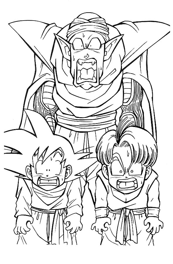 Coloring page: Dragon Ball Z (Cartoons) #38641 - Free Printable Coloring Pages