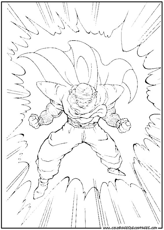 Coloring page: Dragon Ball Z (Cartoons) #38660 - Free Printable Coloring Pages