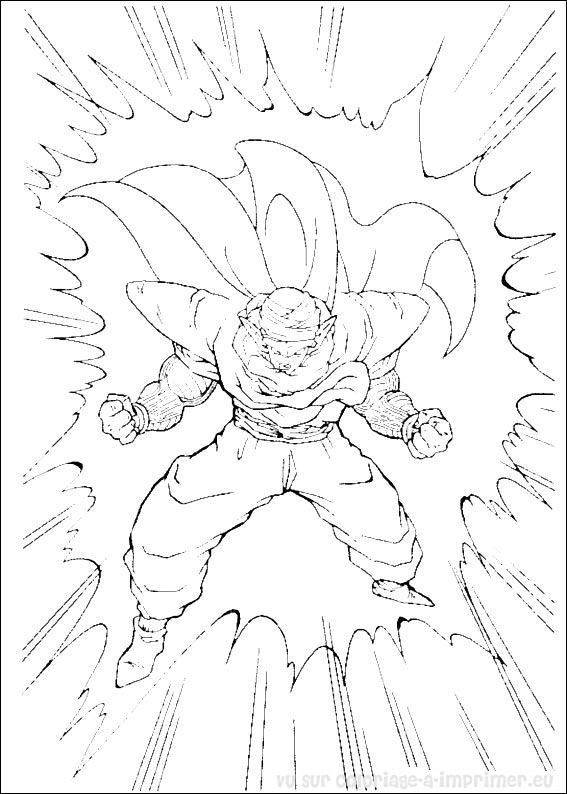 Coloring page: Dragon Ball Z (Cartoons) #38674 - Free Printable Coloring Pages