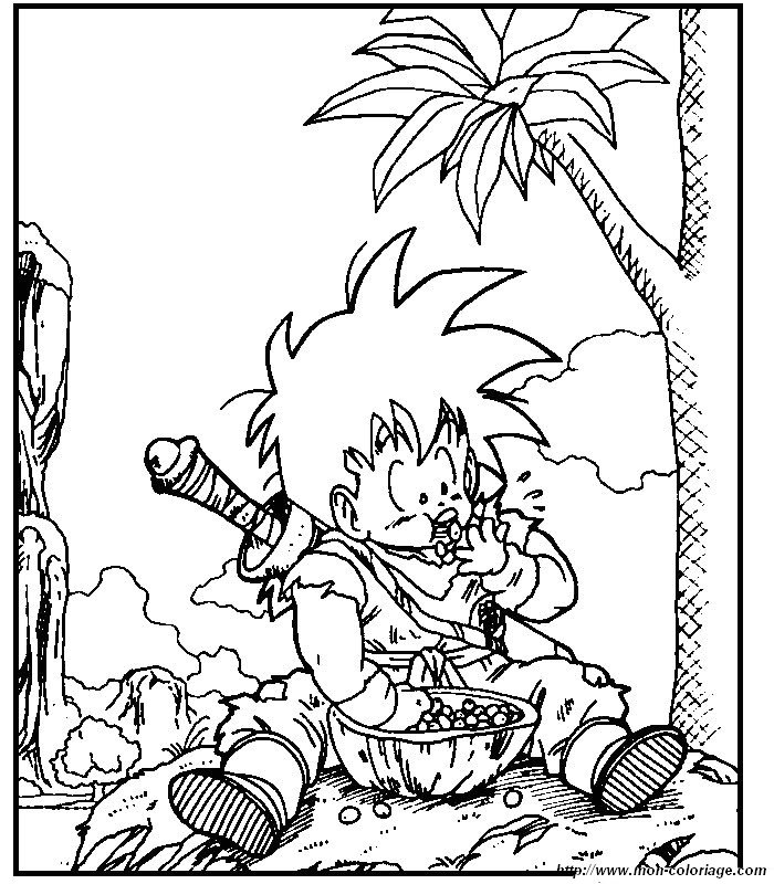 Coloring page: Dragon Ball Z (Cartoons) #38685 - Free Printable Coloring Pages