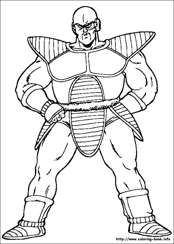 Coloring page: Dragon Ball Z (Cartoons) #38697 - Free Printable Coloring Pages