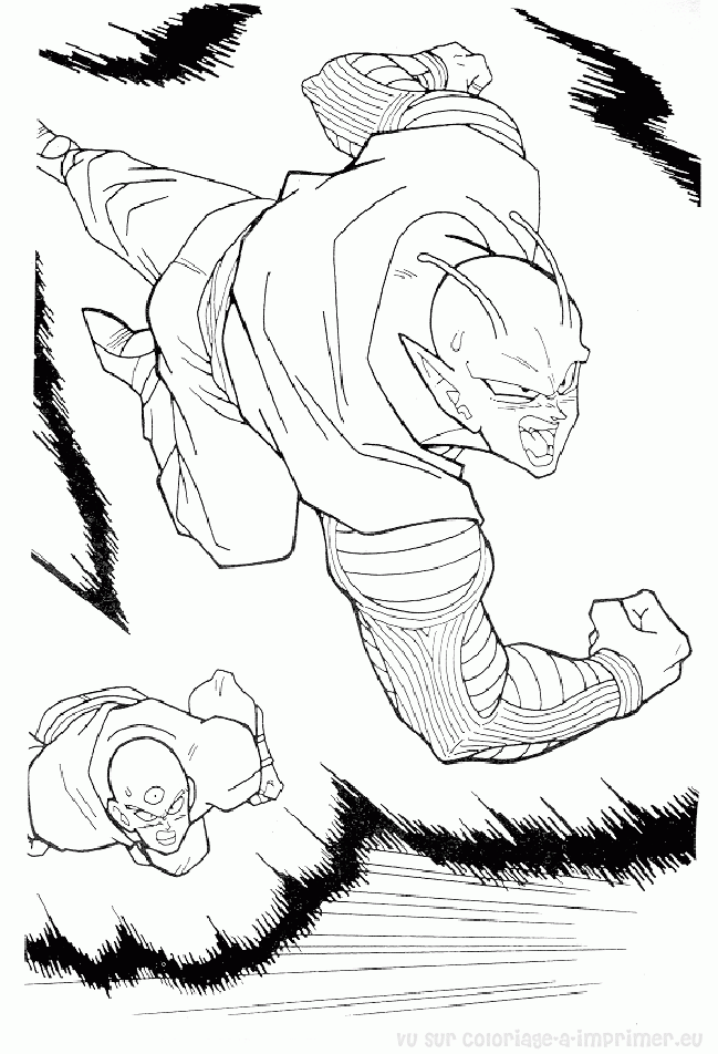 Coloring page: Dragon Ball Z (Cartoons) #38746 - Free Printable Coloring Pages