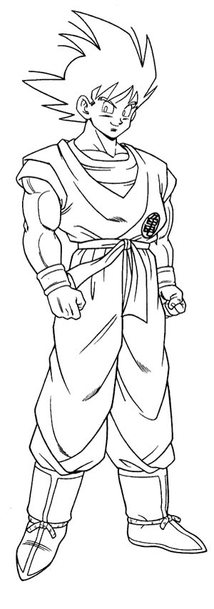 Coloring page: Dragon Ball Z (Cartoons) #38773 - Free Printable Coloring Pages