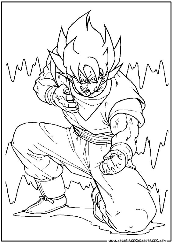 Coloring page: Dragon Ball Z (Cartoons) #38791 - Free Printable Coloring Pages