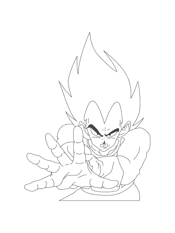 Coloring page: Dragon Ball Z (Cartoons) #38793 - Free Printable Coloring Pages