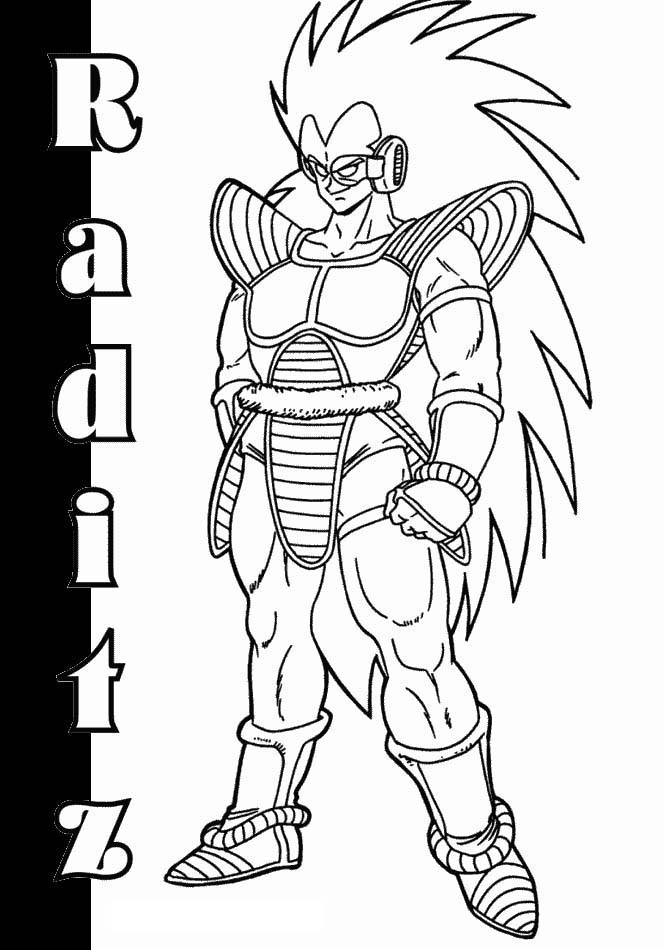 Coloring page: Dragon Ball Z (Cartoons) #38798 - Free Printable Coloring Pages