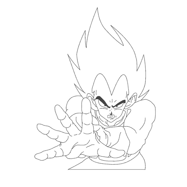 Coloring page: Dragon Ball Z (Cartoons) #38807 - Free Printable Coloring Pages