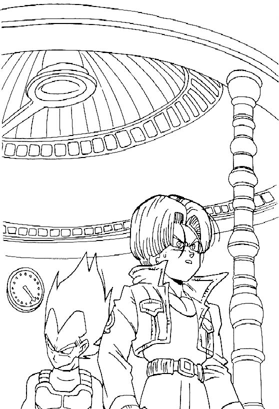 Coloring page: Dragon Ball Z (Cartoons) #38809 - Free Printable Coloring Pages
