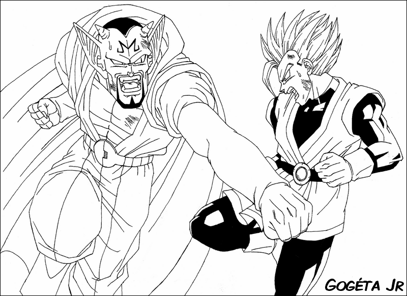 Coloring page: Dragon Ball Z (Cartoons) #38811 - Free Printable Coloring Pages