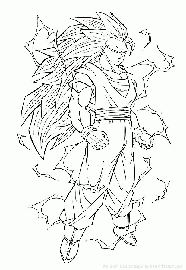 Coloring page: Dragon Ball Z (Cartoons) #38813 - Free Printable Coloring Pages