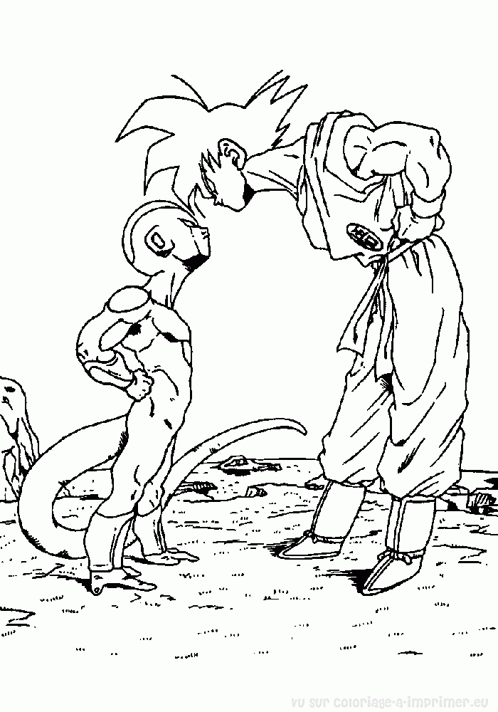 Coloring page: Dragon Ball Z (Cartoons) #38824 - Free Printable Coloring Pages