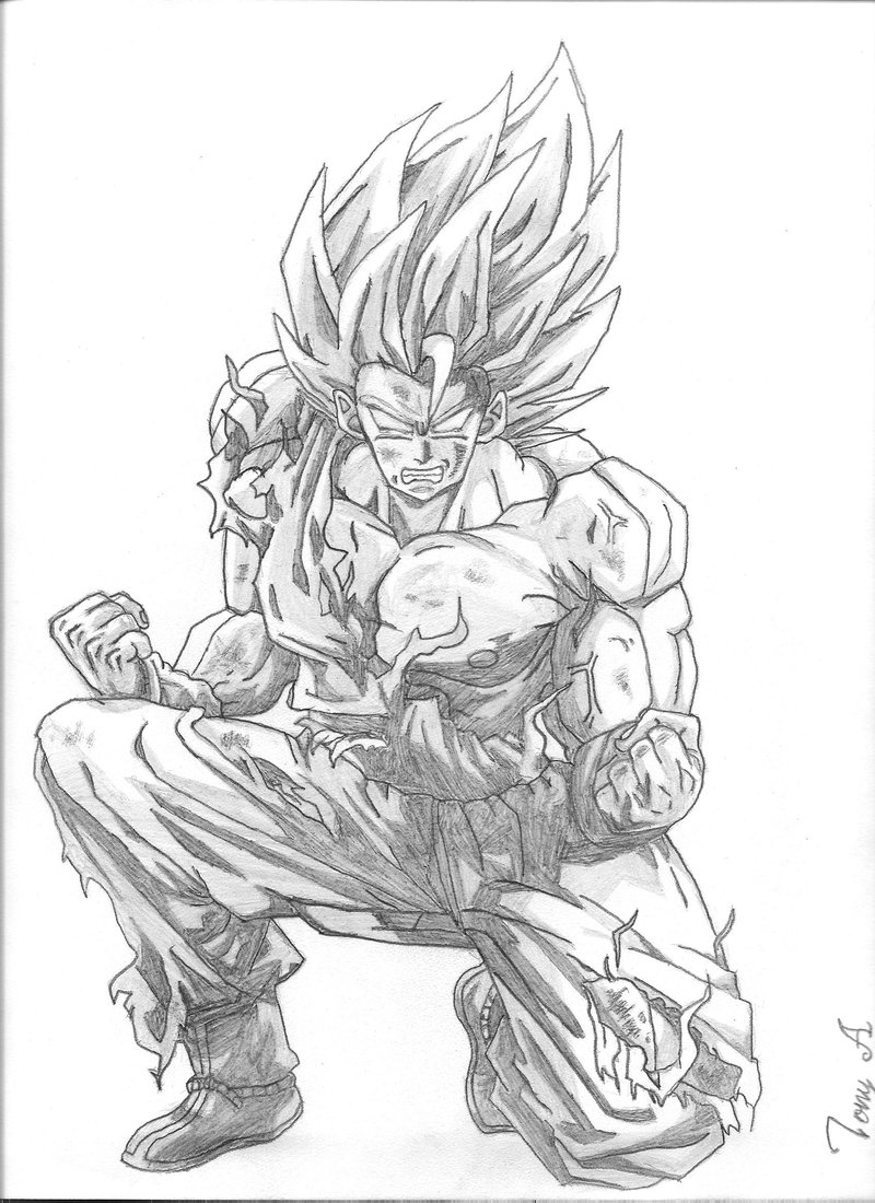 Coloring page: Dragon Ball Z (Cartoons) #38860 - Free Printable Coloring Pages
