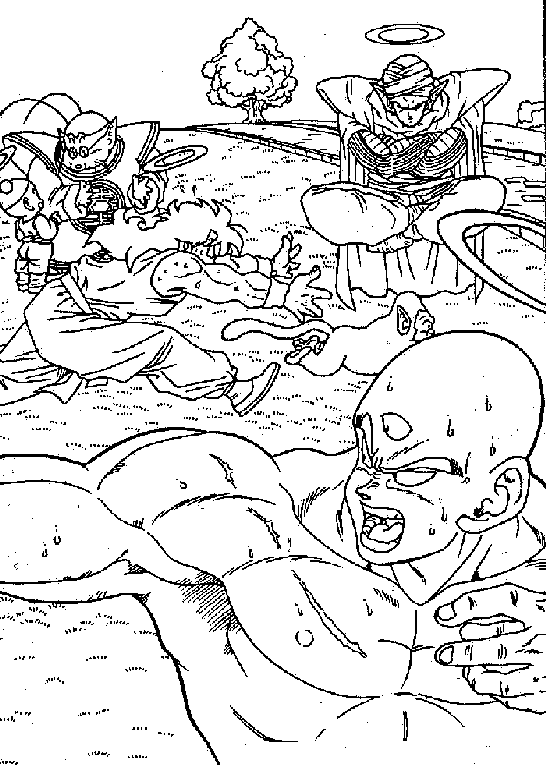 Coloring page: Dragon Ball Z (Cartoons) #38868 - Free Printable Coloring Pages
