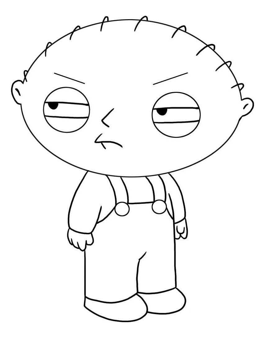 Coloring page: Family Guy (Cartoons) #48735 - Free Printable Coloring Pages