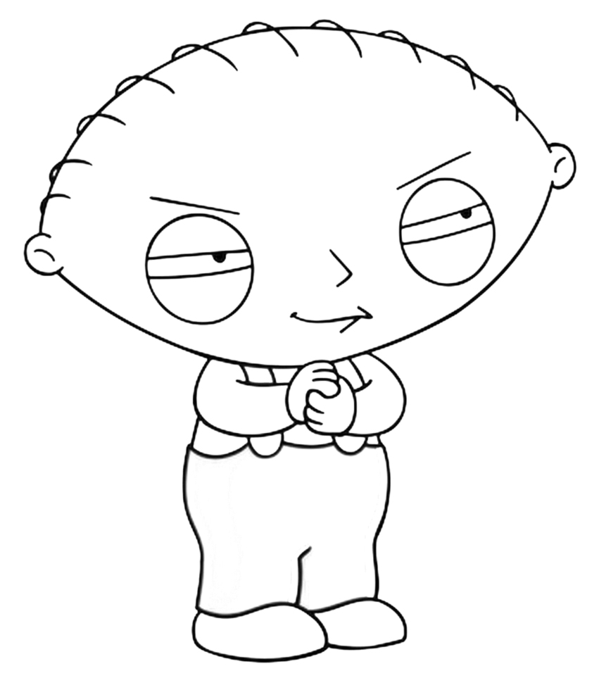 Coloring page: Family Guy (Cartoons) #48749 - Free Printable Coloring Pages