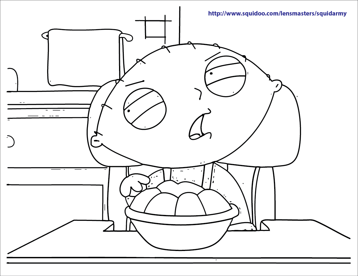 Coloring page: Family Guy (Cartoons) #48759 - Free Printable Coloring Pages