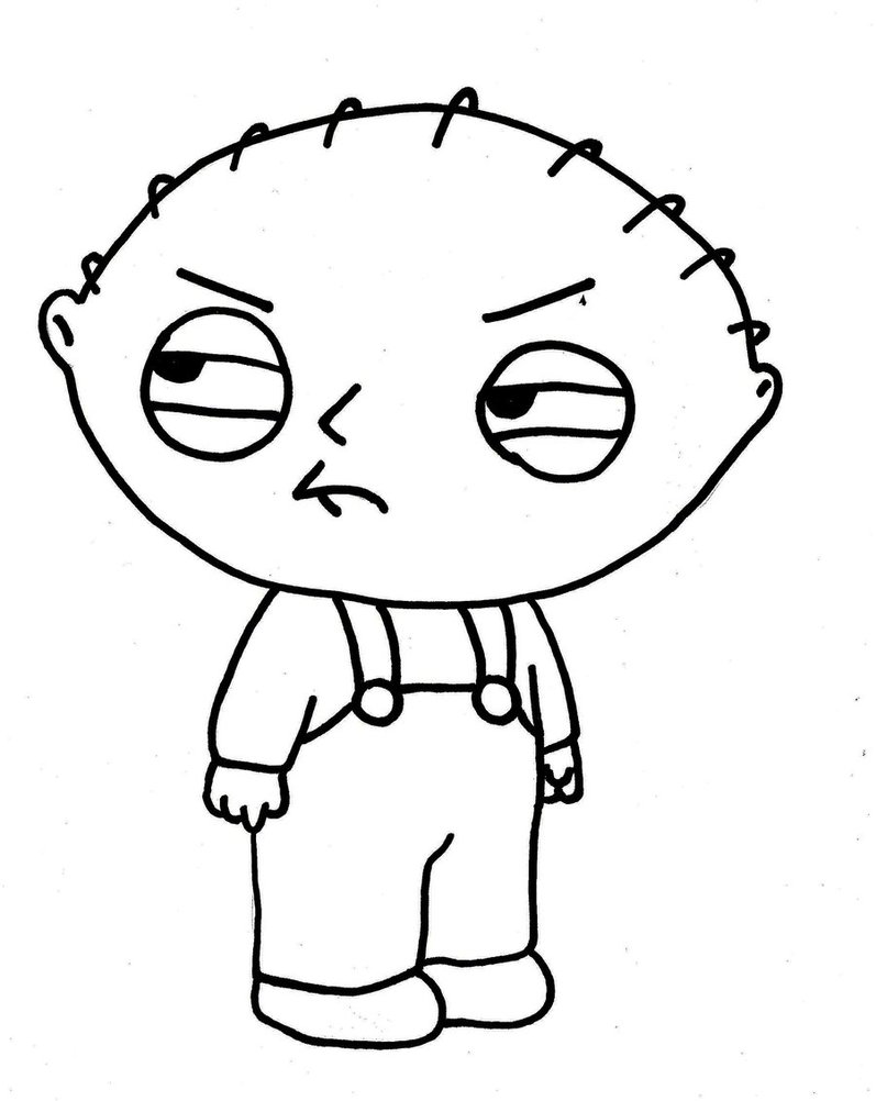 Coloring page: Family Guy (Cartoons) #48765 - Free Printable Coloring Pages