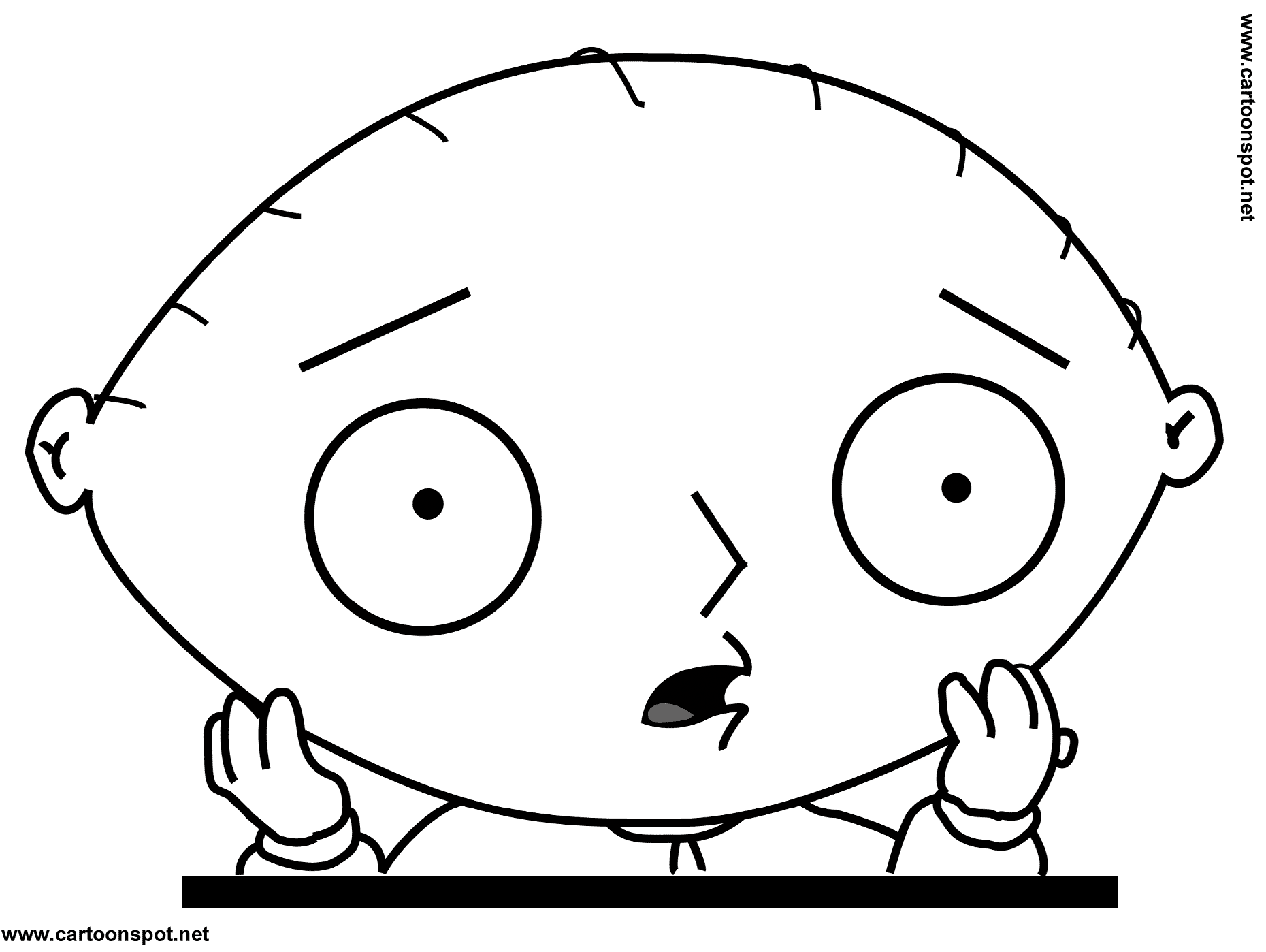 Coloring page: Family Guy (Cartoons) #48769 - Free Printable Coloring Pages