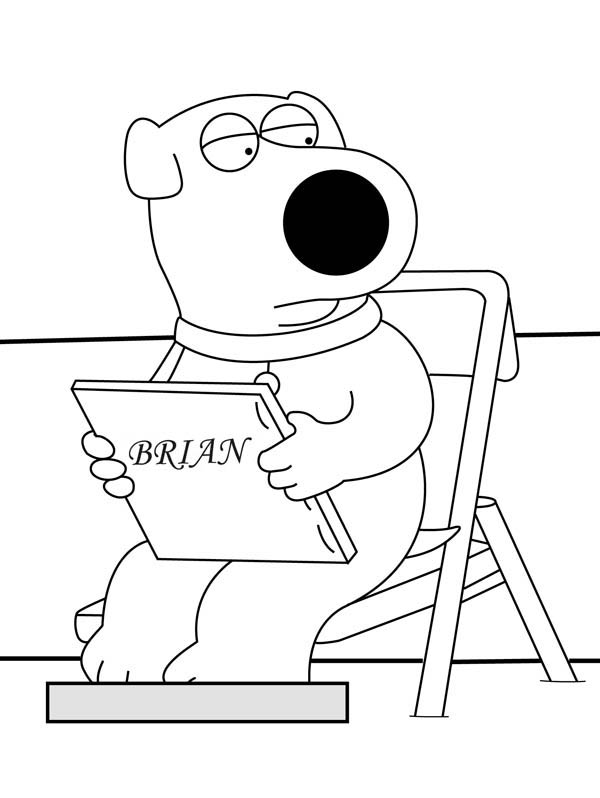 Coloring page: Family Guy (Cartoons) #48828 - Free Printable Coloring Pages