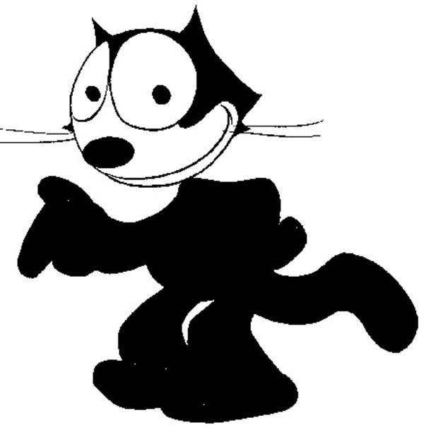 Coloring page: Felix the Cat (Cartoons) #47870 - Free Printable Coloring Pages