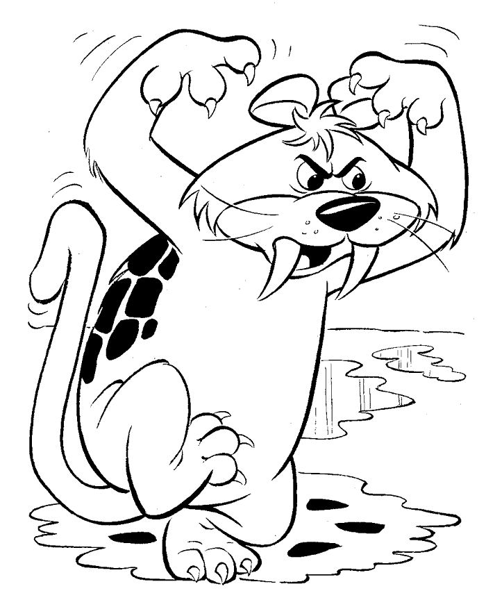 Coloring page: Flintstones (Cartoons) #29514 - Free Printable Coloring Pages