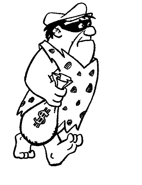 Coloring page: Flintstones (Cartoons) #29518 - Free Printable Coloring Pages