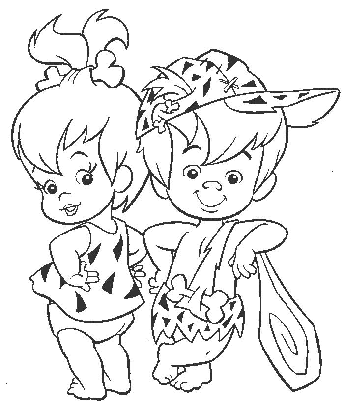 Coloring page: Flintstones (Cartoons) #29525 - Free Printable Coloring Pages