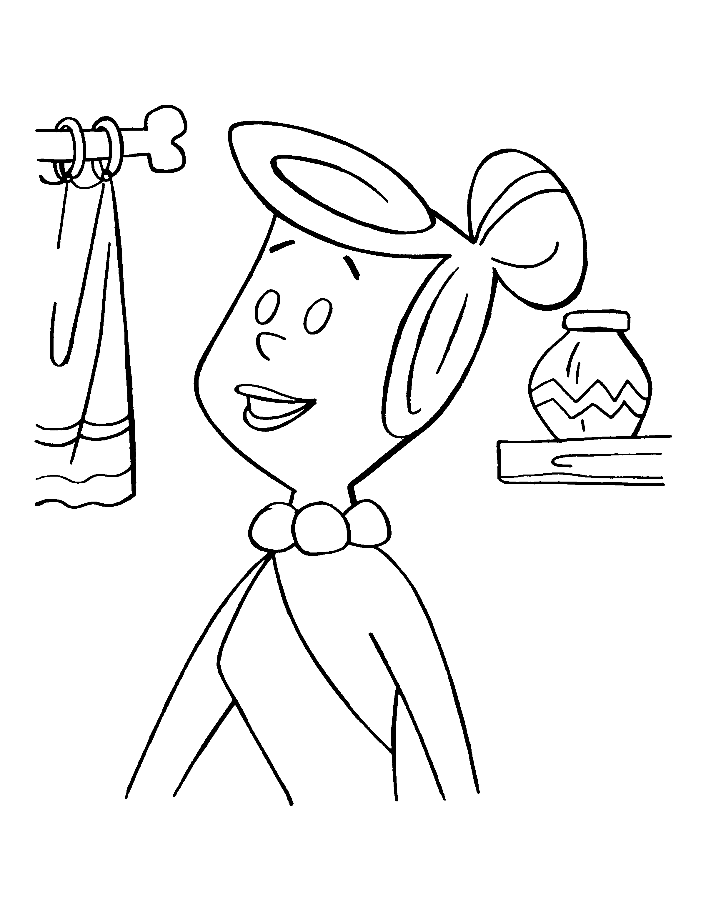 Coloring page: Flintstones (Cartoons) #29531 - Free Printable Coloring Pages