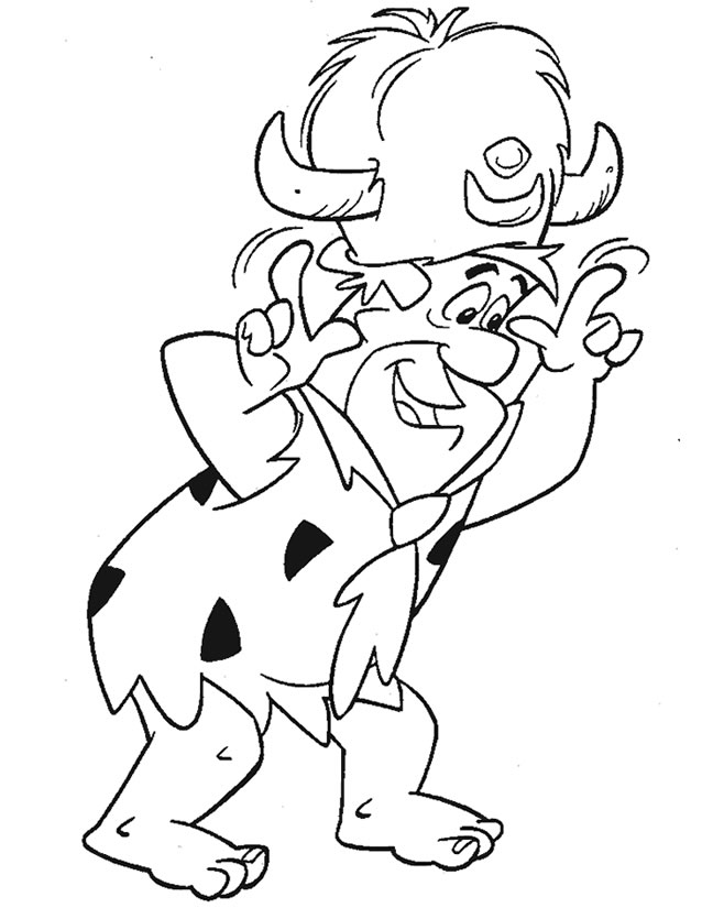 Coloring page: Flintstones (Cartoons) #29566 - Free Printable Coloring Pages