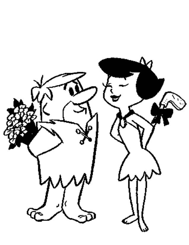 Coloring page: Flintstones (Cartoons) #29573 - Free Printable Coloring Pages