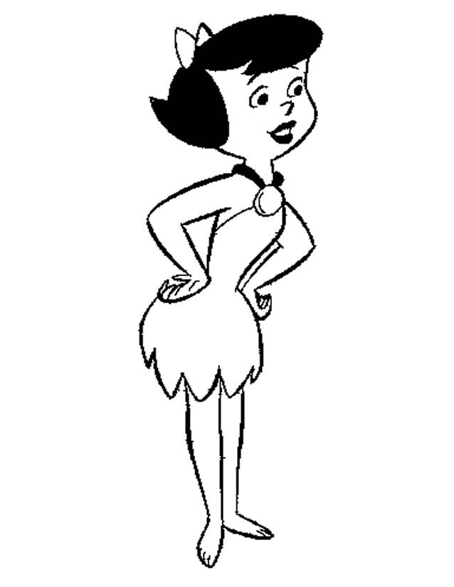 Coloring page: Flintstones (Cartoons) #29574 - Free Printable Coloring Pages