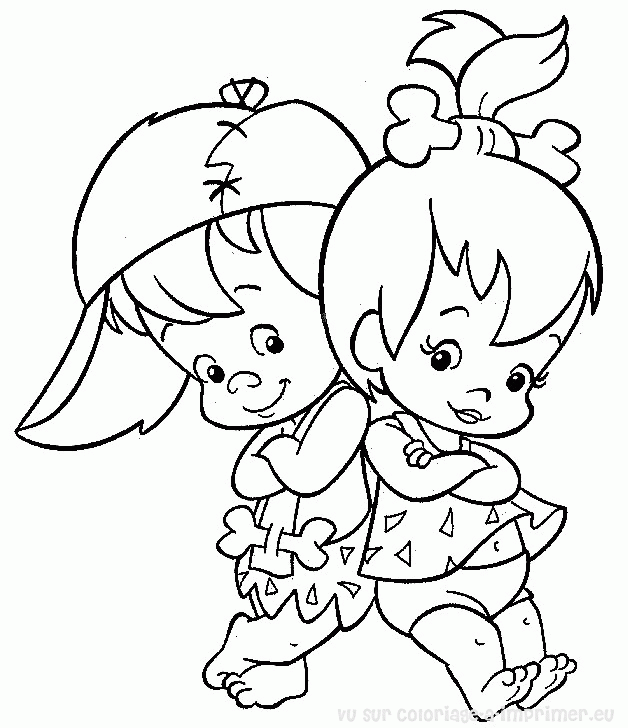 Coloring page: Flintstones (Cartoons) #29577 - Free Printable Coloring Pages